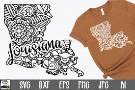 You can instead check out these online svg. Louisiana State Mandala Graphic By Oldmarketdesigns Creative Fabrica