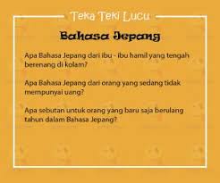 Apa bhs jepangnya aku syg kamu tolong ya. Teka Teki Lucu Bahasa Jepang Yang Bikin Pinter Yedepe Com