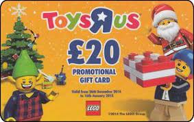 Buy the best and latest lego gift card on banggood.com offer the quality lego gift card on sale with worldwide free shipping. Gift Card Lego Christmas Toys R Us United Kingdom Of Great Britain Northern Ireland Lego Col Uk Toys 054 Svg1451768