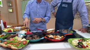 Check spelling or type a new query. Le Creuset Enameled Cast Iron 10 25 Round Grill Pan On Qvc Youtube