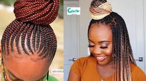 Be it beads, patterns that swoop and swirl around the crown, technicolor ombré hues, or braid styles adorned with thread, cuffs, . Perfect Styles Quick Braiding Styles For Natural Hair 2020 Latest Braids Hairstyles Ideals Lifestyle Nigeria
