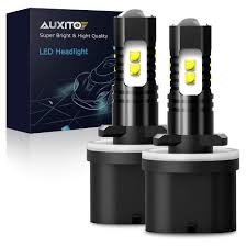 Auxito 880 Led Fog Light Bulbs And 50w 1400 Lm Daytime Running Light