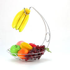 Refine your search for fruit basket stand. Banana Hook Tree Hanger With Fruit Bowl Basket Stand Apple Arched Server Stacked Table Kitchen Counter Organizer Basket Stand Racks Holders Aliexpress