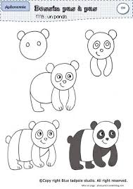 Epingle Par Cathy Renard Sur Graphisme Arts Visuels Dessin Panda Dessin Dessin Enfant
