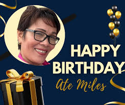 Happy happy birthday Kathleen Caluza Olivas Enjoy your day