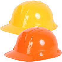 Bulk Plastic Play Construction Hard Hats At Dollartree Com Hard Hats Construction Party Construction Birthday