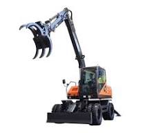 Jg95z Grapple Excavator Harvest Sugarcan Wood Grab Material ...