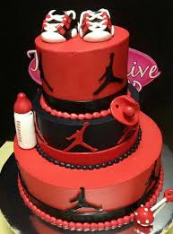 Rose gold baby shower balloon baby boxes. Babbbbeeee Its Red And Black Can We Please Do This Basketball Baby Shower Jordan Baby Shower Red Baby Shower