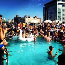 From The Girl Who Didn T Skip The Party Stage Just Because You Want To Go Out And Socialize Doesn T Mean You Are Drinking Soho House Nyc Rooftop Rooftop Pool
