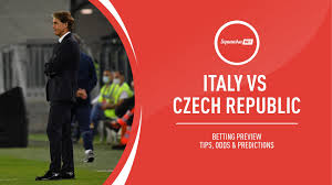 7:45pm, friday 4th june 2021. Italy V Czech Republic Prediction Betting Tips Odds Preview International Friendly