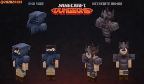 Mojang has revealed that its blocky spin on diablo is getting . My Idea Of Armor For The Next Minecraft Dungeons Dlc R Minecraftdungeons