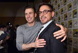 Chris evans and robert downey jr. Robert Downey Jr And Chris Evans Compare Friendship To Disney Characters