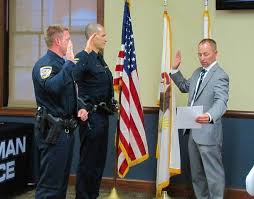 Police Department Promotion and New Officers