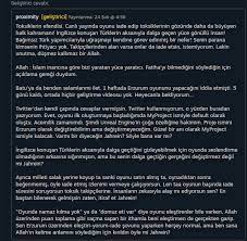Jahrein twitter hesabı üzerinden yorumu paylaşarak eruzum oyunu yapımcısına cevap verdi. Erzurum Game Has Been The Subject Of Discussion On Social Media Archyde
