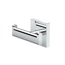 Gatco Elevate Double Robe Hook In Chrome 4055a The Home Depot In 2021 Gatco Bathroom Door Handles Towel Hooks