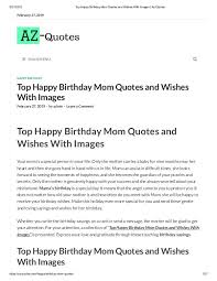 Sep 10, 2020 · mom. Happy Birthday Mom Quotes From Daughter Az Quotes Top Happy Birthday Mom Quotes And Wishes With Imag Joomag Kiosk