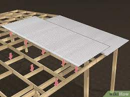 Compare roofing quotes the fast way. How To Install Corrugated Roofing 8 Steps With Pictures