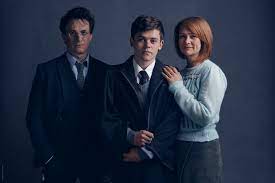 Check spelling or type a new query. Cursed Child Reveals First Look At Harry Ginny And Albus Potter In Character Wizarding World
