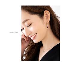 クリームドット Cream dot. 凛と華やかなバイカラーのダイヤ型ピアス/イヤリング （イエロー） -靴＆ファッション通販  ロコンド〜自宅で試着、気軽に返品