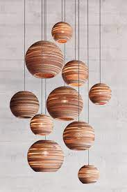 Mobili Ecosostenibili E Materiali Naturali Per Salvare L Ambiente Design Design Della Lampada Lampadari Lampade