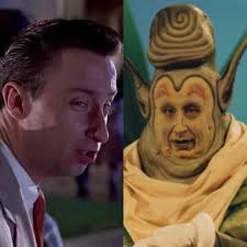 Did you know Wesley Mann who played the “I think he took his wallet!” Guy  in Back to the Future part II also played the Catepillar in Adventures in  Wonderland