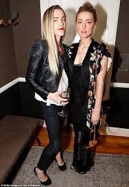 We were contacted to explain amber heard has a history of violence and attacking people. Amber Heard Heads To Star Studded Art Event With Sister Whitney Amber Heard Style Celebrity Style Amber Heard