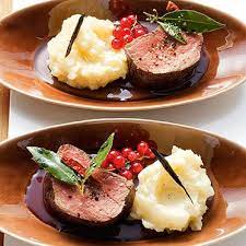 rinderfilet mit johannisbeersauce und vanillepuree rezept rezepte gourmet rezepte festliches essen