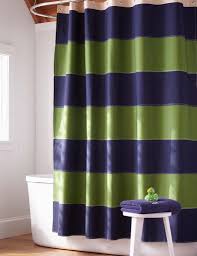 Navy Blue And Green Shower Curtain Green Shower Curtains Blue Bathroom Decor Modern Shower Curtains