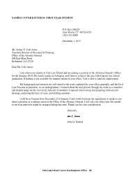You should realize that your cover letter, resume, and. Yale Law Student Sample Resumes Cover Letters And Thank You Letters Pdf University Of Virginia Lawyer