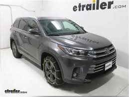 Under the hood of the highlander is a 295 horsepower. Glacier Alloy Square Link Snow Tire Chains Installation 2017 Toyota Highlander Video Etrailer Com