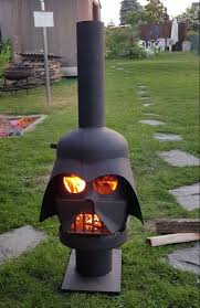 Darth Vader Terrassen Ofen