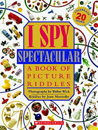 How 'i spy' books are made. I Spy Spectacular A Book Of Picture Riddles Marzollo Jean Wick Walter 9780545222785 Amazon Com Books