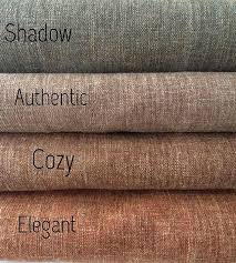 Linenhouse High Quality Custom Linen Drapery Natura Collection Available In 40 Colors Faux Linen Curtains Pinch Pleat Linen Drapery Linc Tekstury Vdohnovenie