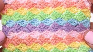 En este curso gratis de tejido con crochet o gancho aprenderás paso a paso a cómo tejer puntos de fantasía en crochet o ganchillo. Tejiendo Peru Punto Rombos De Colores Reversible Tejido A Crochet Mini Video De Tejiendo Peru Facebook