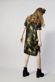 Black And Yellow Tie Dye Dress Pin On Tie Dye Fashion