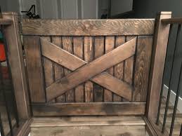 Homemade Baby Gate Baby Gates Barn Door Baby Gate Diy Baby Gate