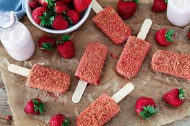 Strawberry Shortcake Ice Cream Bars Vegan Gf Recipe Strawberry Shortcake Ice Cream Strawberry Ice Cream Bar Homemade Strawberry Ice Cream