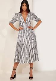 Belong Printed Midi Dress