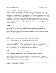 Mitosis in onion root tip lab report conclusion. Pivot Interactives Mitosis In Onion Root Tips Answer Key Lab 9 Why Use Onion Roots For Viewing Mitosis Ide Hijab Syar I