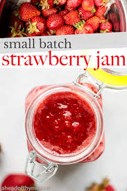 Your family and friends will never know the difference unless you tell them. Small Batch Strawberry Jam Ahead Of Thyme