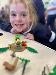 We are very grateful to our PTA for funding our Christmas treat. This year  we enjoyed a Brilliant Bricks workshop. We designed vehicles to get to  Lapland and settings the Grinch hid