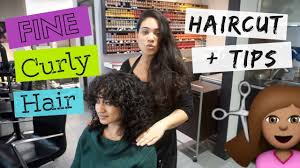 Layers, curls and bangs are the most preferred ways of sprucing up the thin. Thin Fine Curly Haircut And Tips From My Hairstylist All Things Ada Youtube