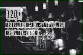 Evaluate your gk online quiz questions skills by trying the online. 120 Bar Trivia Questions And Answers Best Pub Trivia Quiz