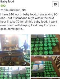 Facebook Post Could Be Selling Wic Baby Food And Formula