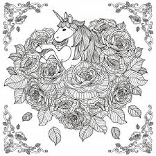 Mandalas De Unicornios Para Colorear