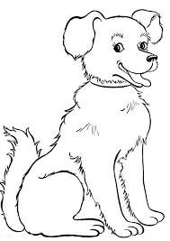 Here you find popular & interesting color pages. Online Coloring Pages Dog Coloring The Dog Stuck Out His Tongue Dogs