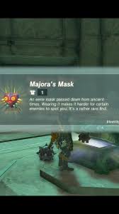 Check Out This Majora'S Mask Armor In Zelda Breath Of The Wild - Gamespot