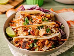 Add fish and turn once to coat; Blackened Cod Fish Tacos With Lime Crema Slaw Dream Dinners