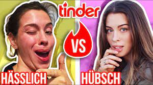 Experiment Hasslich Vs Hubsch Auf Tinder Daten Dating App Sozialer Test Youtube
