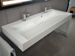 Design Waschbecken Waschtisch 120cm Zur Wandmontage Oder Aufsatzwaschbecken Doppelwaschbecken Badezimmer Waschbecken Badezimmer Waschbecken